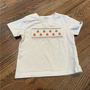 Smocked Pumpkin Shirt